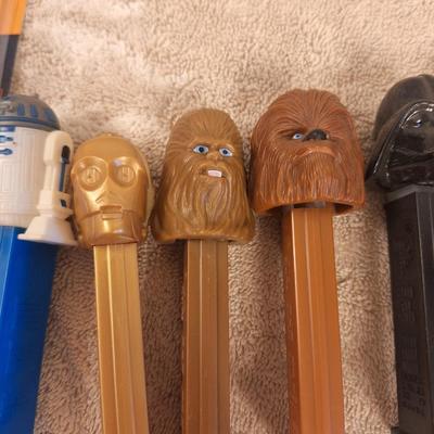 Star wars Pez dispensers