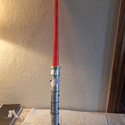 Star Wars Darth Maul double-bladed electronic lightsaber toy
