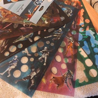 star wars stickers, watches and other