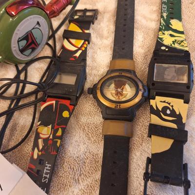 star wars stickers, watches and other