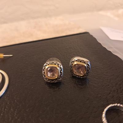 4 sets of earrings and one bracelet