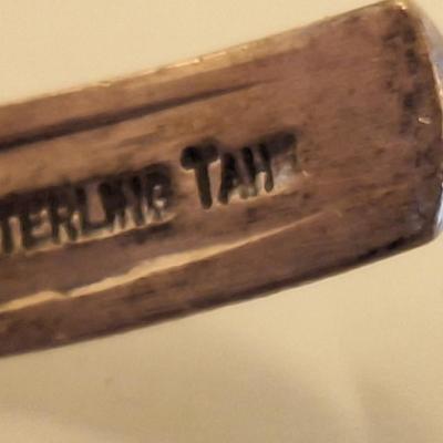 Sterling silver baby bracelet.