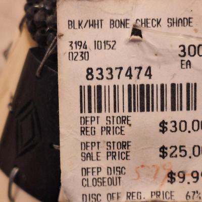 pair of small carved bovine bone tile lampshades