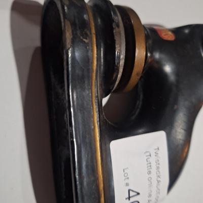 vintage cast iron desk seal embosser