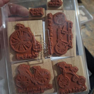 Stampin UP life cycles wood rubber stamps