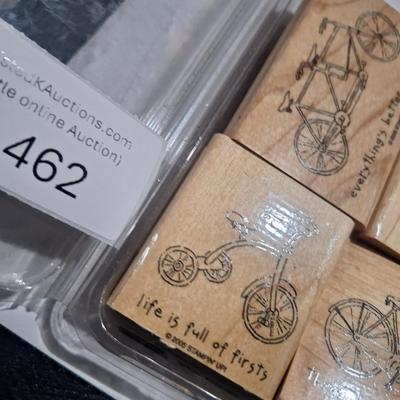 Stampin UP life cycles wood rubber stamps