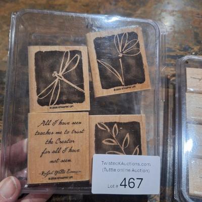 Stampin' Up! All I Have Seen wood-mounted rubber stamp set.