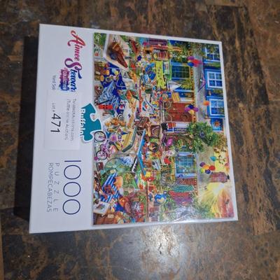 Buffalo Games Aimee Stewart Collection Yard Sale 1000-piece jigsaw puzzle