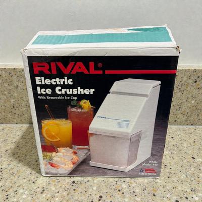 Rival Electric Ice Crusher in Original Box