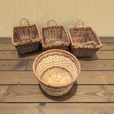 Set of 9 Assorted Baskets