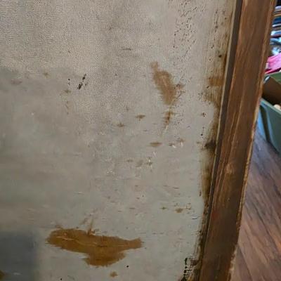 Original Oil Painting of a Mediterranean Hillside Village by Marino