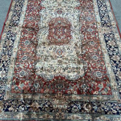 Rare Antique Hereke Turkey %100 Silk Rug, Circa Early 19th Century -Handwoven Masterpiece-Cleaned