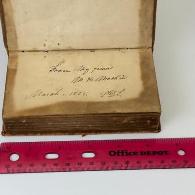 Antique 1827 New Testament & 18281831 Handwritten American Religious Journal  Exceptional Early Faith 