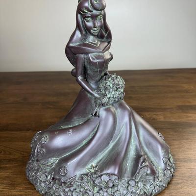 Rare Disney Sleeping Beauty Aurora Resin Garden Statue