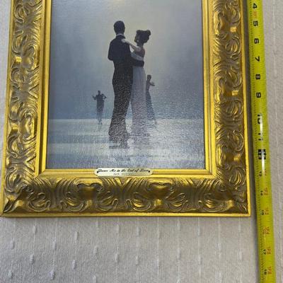 Framed Art Print After Jack Vettriano  Dance Me To The End Of Love  DeNunzio Frame