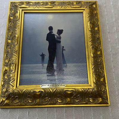 Framed Art Print After Jack Vettriano  Dance Me To The End Of Love  DeNunzio Frame