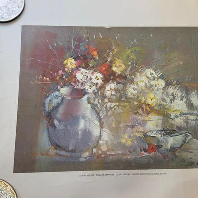 Vintage Fine Art Exhibition Posters Lot  Czanne, Goya, Toulouse-Lautrec, Impressionist & Modern Art Prints