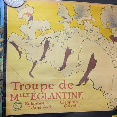 Vintage Fine Art Exhibition Posters Lot  Czanne, Goya, Toulouse-Lautrec, Impressionist & Modern Art Prints