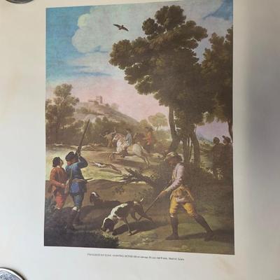 Vintage Fine Art Exhibition Posters Lot  Czanne, Goya, Toulouse-Lautrec, Impressionist & Modern Art Prints