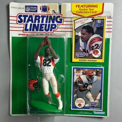 Kenner Starting Lineup Vintage Sealed Sports Collectible Figure Includes Rookie Year Card 
