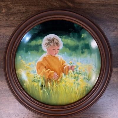 Collectors Plate A Time For Peace Limited Edition For 50th March Of Dimes 1989