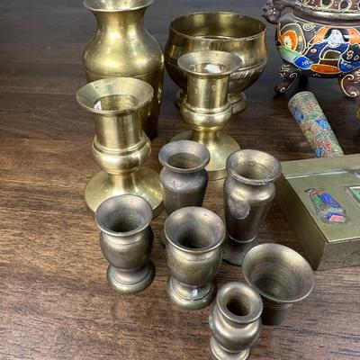 Brass Metal Antique Mix Lot