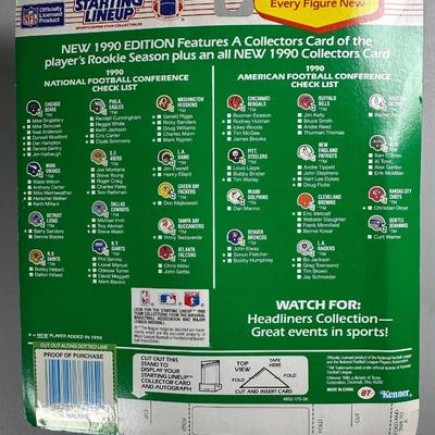 Kenner Starting Lineup Vintage Sealed Sports Collectible Figure Includes Rookie Year Card 