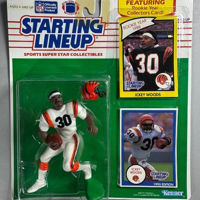 Kenner Starting Lineup Vintage Sealed Sports Collectible Figure Includes Rookie Year Card