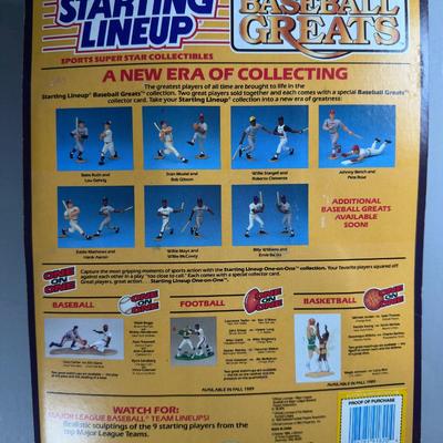 Vintage Kenner Starting Lineup Baseball Greats Sealed Collectible Figures 