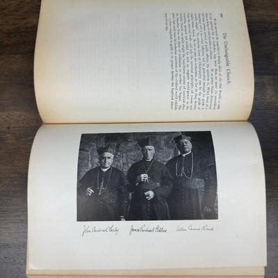 Antique 1912 Catholic Book  The Unchangeable Church: Her Heroes, Her Martyrs, Her Trials, And Her Triumphs (2