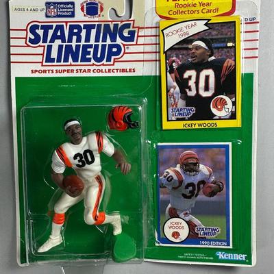 Kenner Starting Lineup Vintage Sealed Sports Collectible Figure Includes Rookie Year Card 