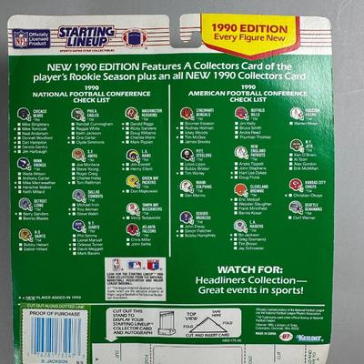 Kenner Starting Lineup Vintage Sealed Sports Collectible Figure Includes Rookie Year Card 