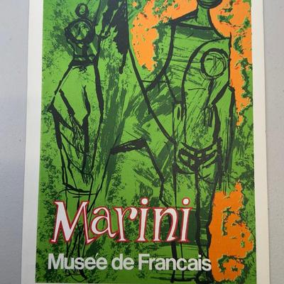 Vintage Art Exhibition Posters  Lautrec & European Art Mix Lot