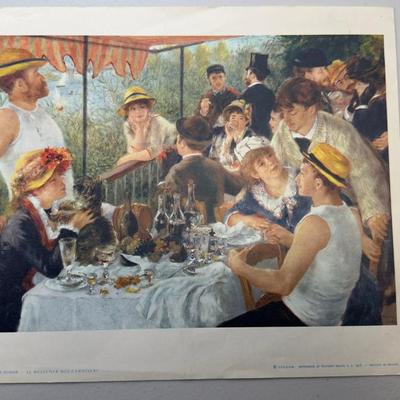 Vintage Art Exhibition Posters  Lautrec & European Art Mix Lot