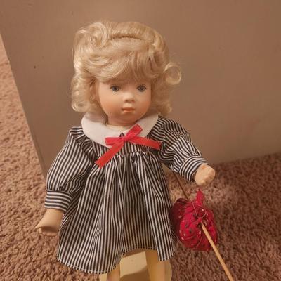 1991 Thursdays Child Sylvia Natlerer Franklin Heirloom Doll