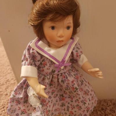 1990 Tuesdays Child Sylvia Natlerer Franklin Heirloom Doll