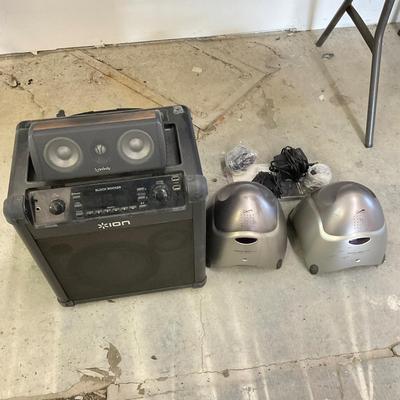 893 ION Block Rocker , Infinity Speaker, Pr. Outdoor Wireless Speakers