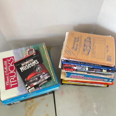 950 Large Lot of Car Books and DVDs