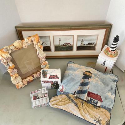 951 Large Lot of Lighthouses Decor