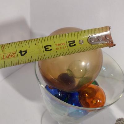Collection of Blown Glass Fishing Floats- Assorted Sizes and Colors