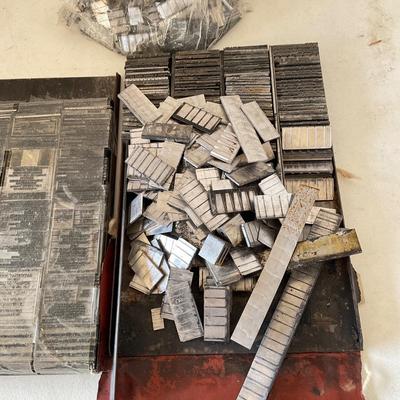 953 Lot of Vintage Telephone Printing Plates