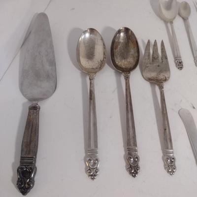 Royal Danish International Sterling Silver Flatware- Approx 104 Pieces and Total Weight 3,944 Grams
