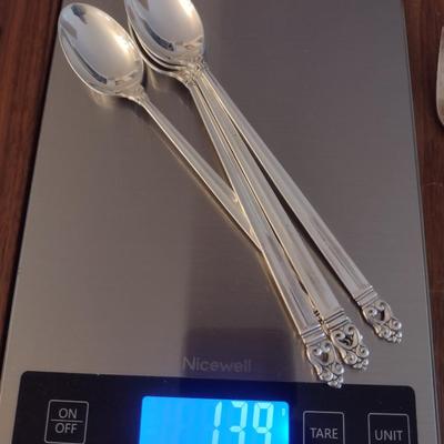 Royal Danish International Sterling Silver Flatware- Approx 104 Pieces and Total Weight 3,944 Grams