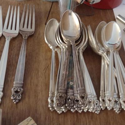 Royal Danish International Sterling Silver Flatware- Approx 104 Pieces and Total Weight 3,944 Grams