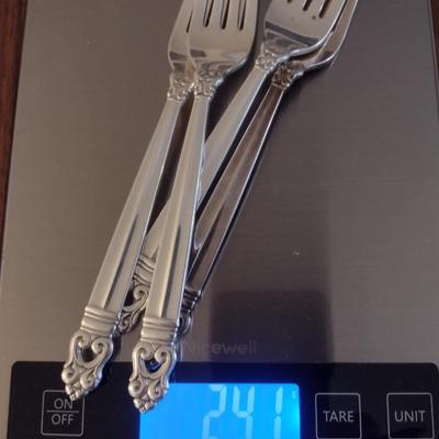 Royal Danish International Sterling Silver Flatware- Approx 104 Pieces and Total Weight 3,944 Grams