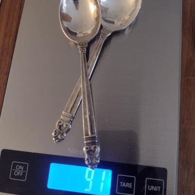 Royal Danish International Sterling Silver Flatware- Approx 104 Pieces and Total Weight 3,944 Grams