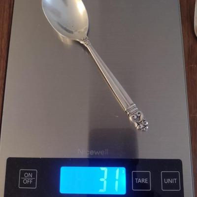 Royal Danish International Sterling Silver Flatware- Approx 104 Pieces and Total Weight 3,944 Grams