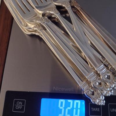 Royal Danish International Sterling Silver Flatware- Approx 104 Pieces and Total Weight 3,944 Grams