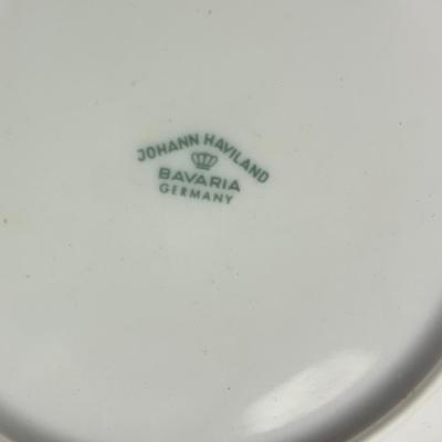17 pc. Johann Haviland Bavaria Germany China