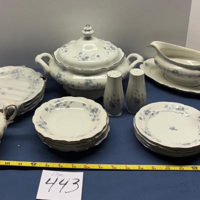 17 pc. Johann Haviland Bavaria Germany China